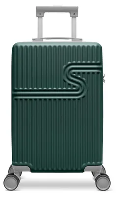 Produktbild von Handgepäck Koffer 55x34x20 cm - Trolley Handgepäckkoffer - Reiskoffer Hartschale - TSA-Zahlenschloss - 28L - Jungle Green