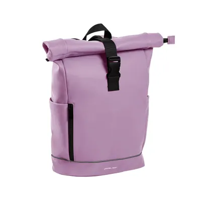 Produktbild von Daniel Ray Rolltop-Rucksack Laptoprucksack Highlands mit gepolstertem Rücken - PolyurethanRollrucksack Fahrradrucksack mit Laptopfach in Soft Purple