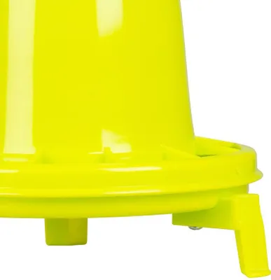 Image de Mangeoire Novital 2202AF, 2,5 L, pour volaille, plastique, avec pieds