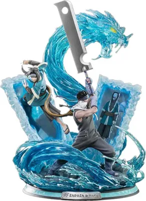 Produktbild von Tsume Art Naruto Zabuza Und Haku Hqs Figur Blau Blau One Size