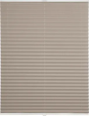 Produktbild von Plissee auf Maß Fusion für Fenster zum Anschrauben in Glasleiste Farbe: Beige Fusion, Größe: B): 61-70 cm, H): 201-250 cm