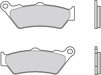 Produktbild von BREMBO Bremsbeläge Satz für YAMAHA MOTORCYCLES DT 07BB0306