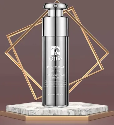 Image de OTTIE - Platinum Aura Nutri-intensive Serum - Sérum anti-rides fortifiant à l'or blanc - 40 ml