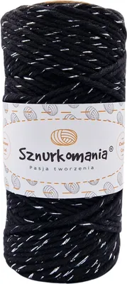 Obrázok produktu pre Macramé priadza 3 mm 100 m 1-nitka, bavlnená priadza, bavlnená šnúra 3 mm, trblietavá šnúra, macramé šnúra, bavlnená šnúra, bavlnená šnúra, háčkovanie, mnoho farieb