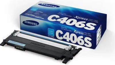 Productafbeelding van Samsung CLT-C406S tonercartridge, cyaan