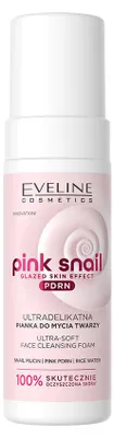 Produktbild von Eveline Cosmetics Pink Snail – reinigendes, feuchtigkeitsspendendes Mizellenwasser
