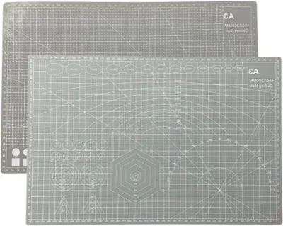 Produktbild von Famanu A3 Schneidematte Antirutsch - Grau, 45 x 30 cm