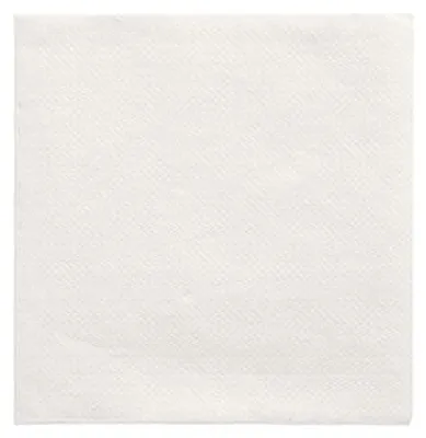 Produktbild von Servietten "DAILY Collection" 1/4-Falz 24 cm x 24 cm weiss