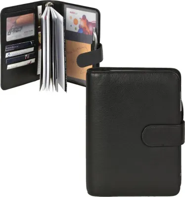 Produktbild von bind Systemplaner A6 Leder schwarz ca. 19 x 14 x 4 cm T 1