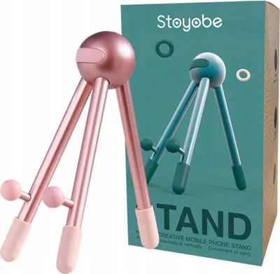 Immagine prodotto di Stoyobe Supporto per telefono e tablet rosa (Hf-One Pink)