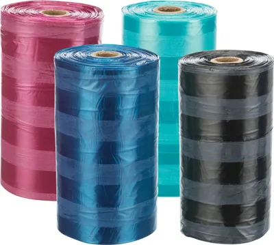 Produktbild von TRIXIE Hundekotbeutel, 4 Rollen à 20 Btl., sortiert