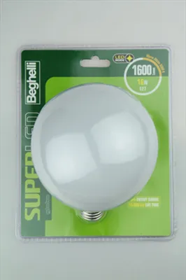 Obrázek produktu pro Beghelli Super LED, 16 W, E27, 1600 lm, 15000 h, Teplá bílá