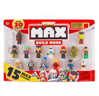 Immagine prodotto di ZURU MaxBuild Set di 15 figure