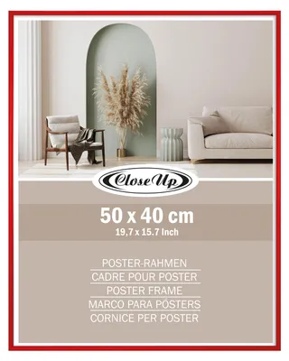 Immagine prodotto di Cornice per poster 40 x 50 cm, rossa