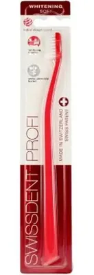 Produktbild von Swissdent Profi Whitening Classic Zahnbürste Rot