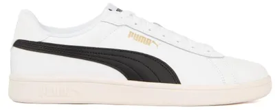 Produktbild von PUMA Smash 3.0 Leder-Sneaker Uni 03 - puma white/puma black/puma gold/frosted ivory 40