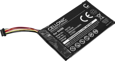 Produktbild von CELLONIC 1x Akku für Navigation Kompatibel mit Magellan TRX7, N496 - (3800mAh, 3.7V)