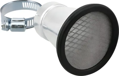 Image de Entonnoir d'admission STR8 avec filtre de 35 mm, compatible avec Yamaha Aerox 50 et Piaggio Typhoon 50