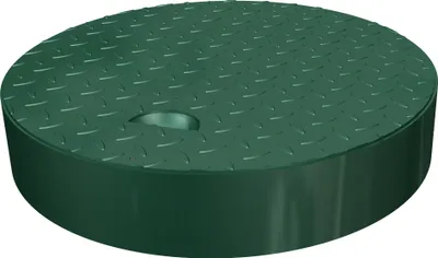 Produktbild von GreenLife Abdeckung und Rahmen für 1.000-Liter-GreenLine-Erdtank, grün; G0002448