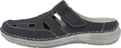 Produktbild von Rieker Herren Pantolette Clog 03090, Größe:43 EU, Farbe:Blau