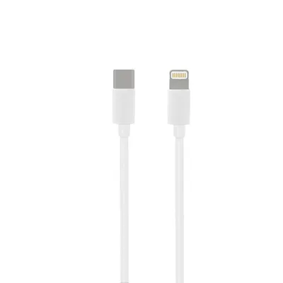 Produktbild von USB-C zu Lightning Kabel, 1m, Schnellladegerät, Weiß, MX0K2ZM/A