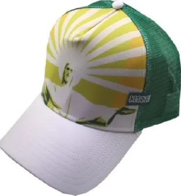 Produktbild von Coastal HFT Trucker Cap Rio Brazil white/green