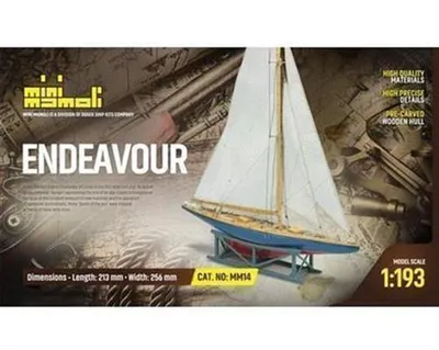 Produktbild von Krick Endeavour II Bausatz 1:193 Mini Mamoli