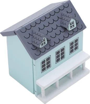 Immagine prodotto di Capanna in miniatura per accessori della casa delle bambole, decorazione della tavola, modello di casa giocattolo in legno