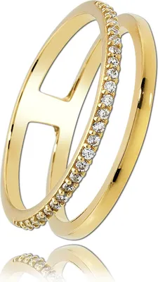 Produktbild von Balia Ring Damen Gold 333 58 18,5 weißgold Ringschmuck D2BGR015G58