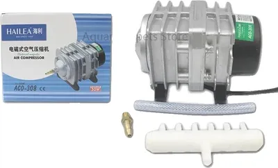 Zdjęcie produktu dla Sprężarka powietrza Hailea, przeznaczona dla ryb, ACO-308 30W, adapter UE 220V-50HZ