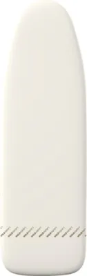 Produktbild von LauraStar Bügelbezug Beige, Universal, Klipp-System, 131 x 55 cm, passend auch für 125 x 42 cm, 100% Baumwolle, Innenschaum 100% Polyester, extra dick, waschmaschinenfest