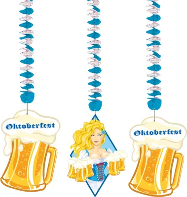 Produktbild von 3  Spiralhänger Bier Liesl 70cm