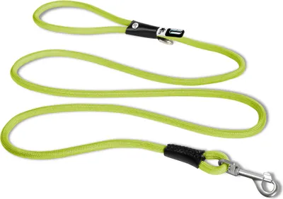 Obrázok produktu pre Curli Stretch Comfort Leash, Pes, Štandardná vôdzka, Zelená, Kábel, lime, Jednofarebné