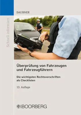 Obrázek produktu pro Überprüfung von Fahrzeugen und Fahrzeugführern