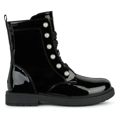 Produktbild von Geox Kinder Stiefeletten J269QG 000HH C9999 Farbe:Schwarz Größe: 32