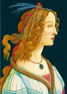 Image de BLUEBIRD Portrait d'une jeune femme Puzzle 1000 pièces