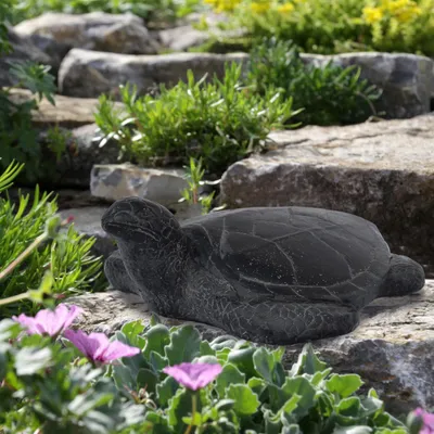 Produktbild von Garten Tierskulptur Wasserschildkröte Hubballi aus Stein