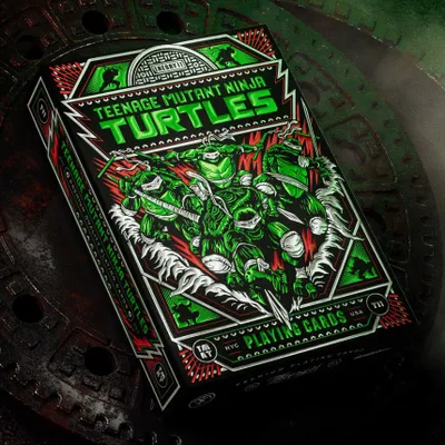 Produktbild von Teenage Mutant Ninja Turtles Spielkarten
