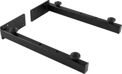 Produktbild von Wandkonsole Schwerlast 320mm, extra stabil, Regalträger für schwere Lasten, Stahl schwarz