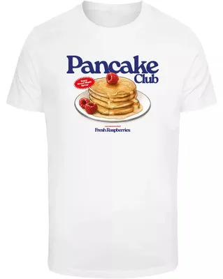 Image de Mister Tee - T-shirt « Pancake Club » pour homme TN1875 (4XL) (blanc)