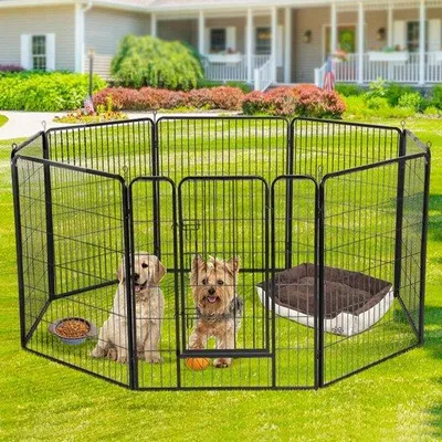 Image de Piste de course pour chiens et chats - Utilisable à l'intérieur comme à l'extérieur - Pliable - Adaptée aux chiens - Pliable
