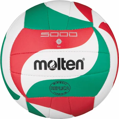 Produktbild von molten Volleyball Miniball Weiß/Grün/Rot Gr. 135g, Ø150 mm