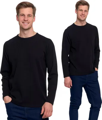 Immagine prodotto di Moraj | 3XL - Stile minimalista - Comoda - Maglia da uomo a maniche lunghe - Abbigliamento per tutti i giorni
