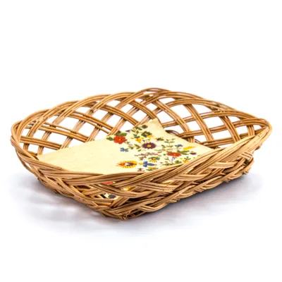 Produktbild von BROTKORB 25x21 cm Brotkörbchen Korb Körbchen Aufbewahrungskorb