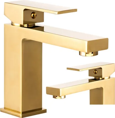 Produktbild von Granitan - Waschtischarmatur - Badarmatur - Gold - Waschbeckenarmatur - ISTER