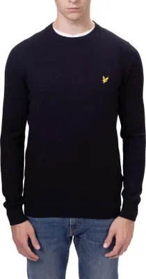 Zdjęcie produktu dla LYLE & SCOTT - Męski sweter z mieszanki wełny merynosów - Rozmiar L