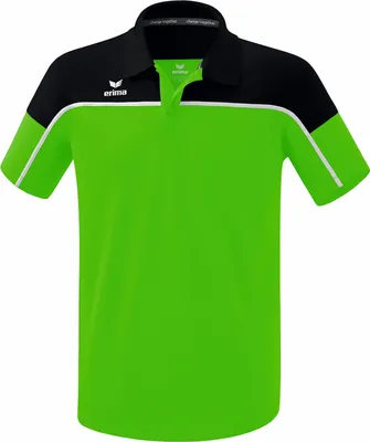 Produktbild von Erima Change By Erima Poloshirt Grün/Schwarz/Weiß