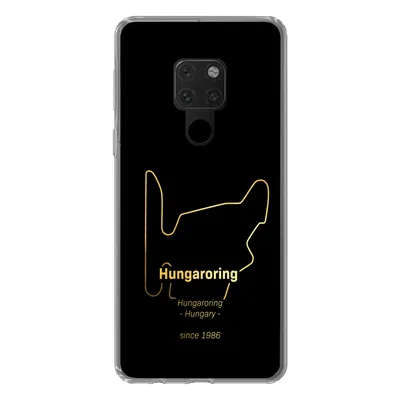 Produktbild von MuchoWow® Handyhülle Schutzhülle Hülle für Huawei P40 Lite Hungaroring - Formel 1 - Rennstrecke Silikon Softcase Handy Hülle - Handy