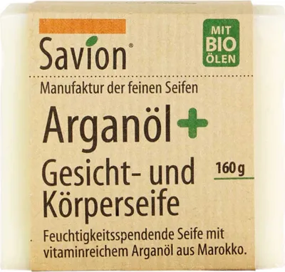 Produktbild von Gesicht- und Körperseife - Arganöl plus 160g