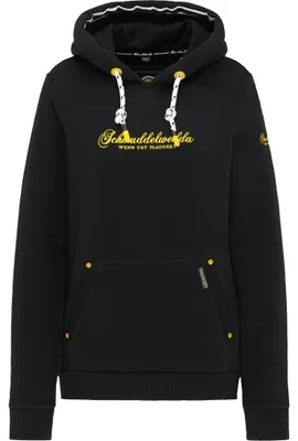 Productafbeelding van boundry dameshoodie, zwart, maat 42